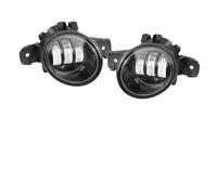 Lhdktee Faros Antiniebla Para Nissan NP300 Para Navara D23 2 Piezas Parachoques Delantero Ojo Ángel LED Luz Antiniebla DRL Conjunto Lámpara Circulación Diurna(Yellow and Blue)