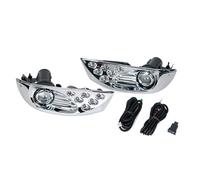 Lhdktee Faros antiniebla Para Toyota PRADO 120 Series 2700 4000 LC120 2002-2009 Parachoques Delantero LED Luz Diurna DRL Luz Antiniebla Faros antiniebla