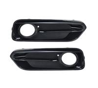 Lhdktee Faros Antiniebla Serie 1 F20 F21 LCI Sport Lámpara Antiniebla Cubierta Parrilla Accesorios Negros Brillantes Luz Parachoques Delantero Rejillas Carreras(1 par)