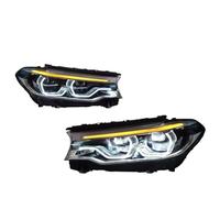Lhdktee Faros Conjunto De Faros LED Para Coche Delanteros Modificados Plug And Play DRL Para Serie 5 G38 G30 2018 2019 2020 1 Par Faro Principal