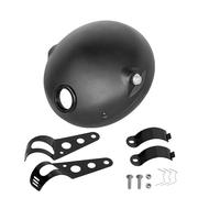 Lhdktee Faros Delanteros Moto Faro LED Redondo De 7 Pulgadas Para Cafe Racer Bobber(Only housing)