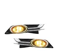 Lhdktee Faros Faros Antiniebla Halógenos, Parachoques, Luces Diurnas DRL, Molduras Cromadas, Interruptor De Cables HD697 Para Odyssey 2014-2015 Faro Principal