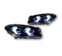 Lhdktee Faros Faros Delanteros De Estilo Coche Faro LED Lente Proyector DRL Para F10 520i 525i 530i F18 2010 2011-2017 Faro Principal