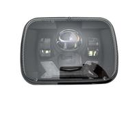 Lhdktee Faros Faros Delanteros LED Cuadrados De 7" X 6" Y 5" H4 Para GMC Savana 3500 2500 1500 Safari K3500 K2500 K1500 C2500 C1500 Para Suburban Faro Principal