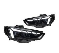 Lhdktee Faros Faros Delanteros LED Para Coche Proyector Luces De Circulación Diurna Accesorios Para A3 8V (2013 2014 2015 Y 2016) Faro Principal
