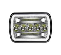 Lhdktee Faros Faros LED 5x7 7x6 H6054 H5054 Para GMC Savana 1500 2500 3500 Safari Faro Principal