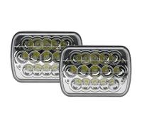 Lhdktee Faros Faros LED 5x7 7x6 H6054 H5054 Para GMC Savana 1500 2500 3500 Safari Faro Principal