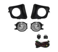 Lhdktee Faros Luces Diurnas DRL 12 V Faros Delanteros Tipo Angel Eyes Antiniebla LED Para Toyota Para Tundra 2014 2015 2016 2017 2018 2019 2020 2021 Faro Principal