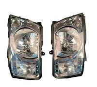 Lhdktee Faros Par De Faros Delanteros Para Nissan SAFARI Para Patrol GR V Para Wagon Y61 (2000/05-2023/12) 26010VD300 26010VD325 Faro Principal