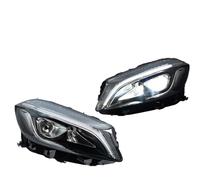 Lhdktee Faros Para Benz W176 A200 2013 2014 2015 2016 2017 2018 A180 Faros De Coche Lámpara Cabeza LED Faro DRL Señal Lentes Proyector Led Faro Principal