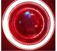 Lhdktee Faros Para Mazda 5 2011 2012 Innovador Ojo De Ángel Luz LED Conducción Diurna Drl + Lámpara Antiniebla Halógena + Lente Proyector Faro Principal