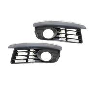 Lhdktee Faros Para VW Para Jetta V MK5 Sedán 2006-2010 Parachoques Delantero Marco Luz Antiniebla Cubierta Rejilla Ventilación Cubiertas 1K0853666 Faro Principal
