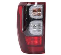 Lhdktee Freno Carcasa Para ZhongXing Terralord Pick Up Luz Trasera De Coche Lámpara Freno Con Bombillas Arnés Cables(Black Left side)