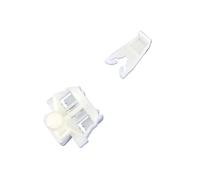 Lhdktee Para Clio II 1998-2005 Kit De Reparación De Regulador De Ventanilla Clip Frontal Deslizante 2 Juegos Elevalunas Eléctrico