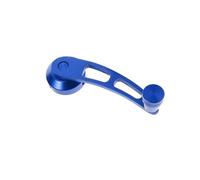 Lhdktee Para enrollador de ventana automático Universal DIY, 1 Juego, Kit de reemplazo de manija de manivela de ventana de coche de aluminio ligero Elevalunas Eléctrico(Azul)