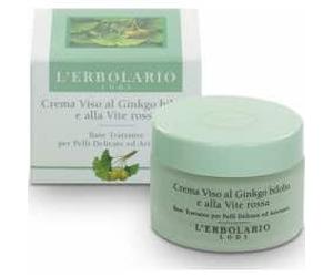 L'Herbolario Crema Facial Ginkgo Biloba y Vite Rosa 50ml