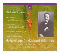 L'Heritage de Richard Strauss - Chef d'Orchestre (Conductor), Volume 3 - Strauss: Der B?d?rger als Edelmann (Le Bourgeois Gentilhomme) / Schlagobers Walzer Op.70 / Tanz Suite nach Couperin Op.86 (recorded 1944)