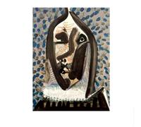 LHHJF LJHFA Famoso Pablo Picasso Cubismo Póster Figura Abstracta Arte de Pared Pablo Picasso Pintura en Lienzo e Impresiones Decoración del hogar Cuadro 50x70cmx1 Sin Marco