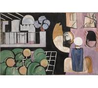 LHHJF LJHFA Famoso póster de Henri Matisse Arte de Pared Abstracto Vintage e Impresiones Henri Matisse Pintura en Lienzo decoración Moderna del hogar Imagen 40x60cmx1 sin Marco