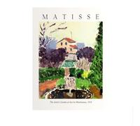 LHHJF LJHFA Henri Matisse Póster Arquitectura Rural Arte De Pared Y Grabados Henri Matisse Lienzo Pintura Casa Salón Decoración Cuadro De Pared 40x60cm Sin Marco