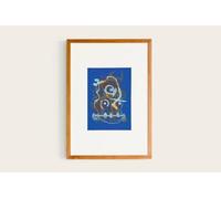 LHHJF LJHFA Joan Miro Surrealismo Artwork Poster Abstract Line Wall Art Joan Miro Lienzo Pintura E Impresiones Nórdico Decoración del Hogar Cuadro 50x70cmx1 Sin Marco