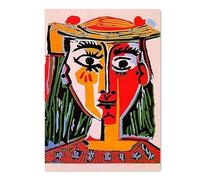 LHHJF LJHFA Pablo Picasso Minimalismo Poster Figura Arte de pared vintage Pablo Picasso Pintura en lienzo e impresiones Decoración de la sala de estar del hogar 50x70cm Sin marco