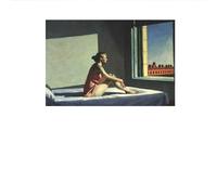 LHHJF LJHFA Póster clásico de Edward Hopper Vida Pintura de Lienzo paisajístico Arte Mural y Grabados de Edward Hopper Imagen de decoración Moderna del hogar 50x70cm Sin Marco