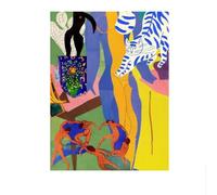 LHHJF LJHFA Póster de Henri Matisse Arte de pared vintage Pintura y grabados de lienzo de Henri Matisse Decoración nórdica del hogar Regalo ideal 40x60cmx1 Sin marco