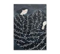 LHHJF LJHFA Póster de Sofia Lind Minimalismo abstracto Líneas Pintura de lienzo Arte mural e impresiones de Sofia Lind Cuadro de decoración nórdica 40x60cmx1 Sin marco