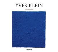 LHHJF LJHFA Póster de Yves Klein Azul Bloque de Geometría Arte de Pared Pintura en Lienzo Yves Klein y Impresiones Decoración Nórdica para el Hogar Sala de Estar Cuadros 50x70cm Sin Marco