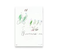 LHHJF LJHFA Pósters estéticos clásicos de Cy Twombly Arte Abstracto en la Pared Pintura y Grabados de Lienzo de Cy Twombly Imagen de decoración del hogar de Moda 40x60cmx1 Sin Marco