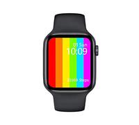 LHHJPULS Pantalla IPS de 1,7 pulgadas, ECG, Bluetooth, llamada, IP68, impermeable, reloj inteligente para hombre y mujer, para iwo W26 smartwatch mejor que iwo 11, 12 Pro 13 (negro)