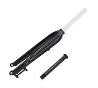 LHHL Horquillas Rígidas MTB 15×100MM Eje Pasante 26/27,5/29 Pulgadas Horquilla De Freno De Disco Rígido De Aleación De Aluminio Tubo Recto Sin Rosca Horquilla MTB Superligeras (Color : Black B)