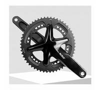 LHHL Platos Y Bielas Bicicletas De Carretera 170mm 110BCD Integrado Hueco Brazo De Manivela 39-53T 34-50T Doble Plato Bielas 9/10/11/12 Velocidad(39-53T)