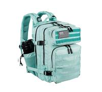 LHI Gran mochila militar para hombres, 25L/35L, impermeable, táctica, de asalto, de supervivencia, para el ejército, con sistema Molle, para senderismo, camping, trekking, viajes, trabajo, 35L