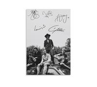 LHIKARQUX One Direction - Póster de banda de música vintage, pintura decorativa, lienzo, arte de pared, sala de estar, dormitorio, pintura de 30 x 45 cm