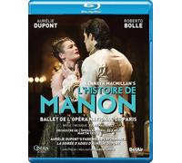 L'histoire De Manon: Opera De Paris (Blu-ray) Roberto Bolle (Importación USA)