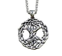 LHJHZDJC Colgante de árbol de la vida vikingo para hombres y mujeres, joyería de moda para uso diario, joyería de moda, gran regalo para ella y él