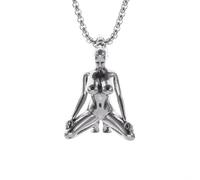 LHJHZDJC Colgante para hombres y mujeres, joyería de moda para matar la belleza, hecho a mano, hermoso collar de cola de caballo, diosa, hombres y mujeres, parejas, joyería alternativa, gran regalo