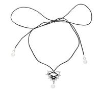 LHJHZDJC Collar con colgante de perlas de estilo dulce y fresco para mujer, cadena de amor a la moda, collar para chica picante, gran oferta, unisex, regalo casual diario tendencia