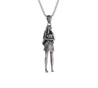 LHJHZDJC Collar para hombre, estilo gótico, punk, ojos, libro mágico, para niña, collar con colgante adecuado para hombres y mujeres, joyería de moda hip hop, joyería de moda para uso diario, casual