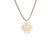 LHJHZDJC Collar para hombre y mujer, diseño de pata de lobo vintage, collar con colgante de garra de oso, nudo celta, gargantilla gótica de moda, regalo casual diario
