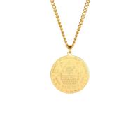 LHJHZDJC Collar unisex con colgante de ojo de la Providencia, mitología vintage, collar de cadena de ojo que todo lo ve, collar casual punk, amuleto, joyería para mujer, hombre, moda, diario, casual