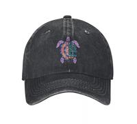 LHJHZDJC En un Mundo Lleno de Abuelas Sé una Memaw, Tortuga, Gorra Deportiva Diseño Transpirable Gorra de Golf Gorra de béisbol Hombres