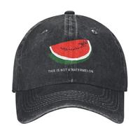 LHJHZDJC Esta no es una sandía Gorra de béisbol Árabe Caligrafía Senderismo Pesca Camionero Papá Sombrero Unisex Hombres Casual Parasol Snapback Gorra