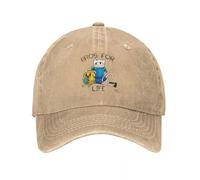 LHJHZDJC Finn The Human Jake Bros For Life Hombres Mujeres Gorras de béisbol Adventures Distressed Washed Cap Hat Outdoor All Seasons Snapback Cap