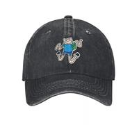 LHJHZDJC Gorra de béisbol Finn The Human Casual Desgastada Cotton Adventures Snapback Gorra Unisex para Correr al Aire Libre Golf Gorras Ajustables Sombrero