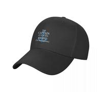 LHJHZDJC Gorra de béisbol The Captain Is Always Right and I'm The Captain Gorra de Fiesta de Espuma Vintage Gorro de Playa Golf Mujeres Hombres