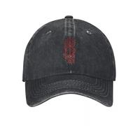 LHJHZDJC Gorra de Mezclilla de Piedra Azteca Maya de Serpiente Azteca de Quetzalcóatl Limitada Gorras de béisbol para Mujeres