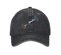 LHJHZDJC Half-Life 2, Logo de Aperture Science, Gorra de Camionero de Juego de Viaje en el Tiempo Duradera para Todas Las Estaciones Gorras de béisbol para Hombres y Mujeres